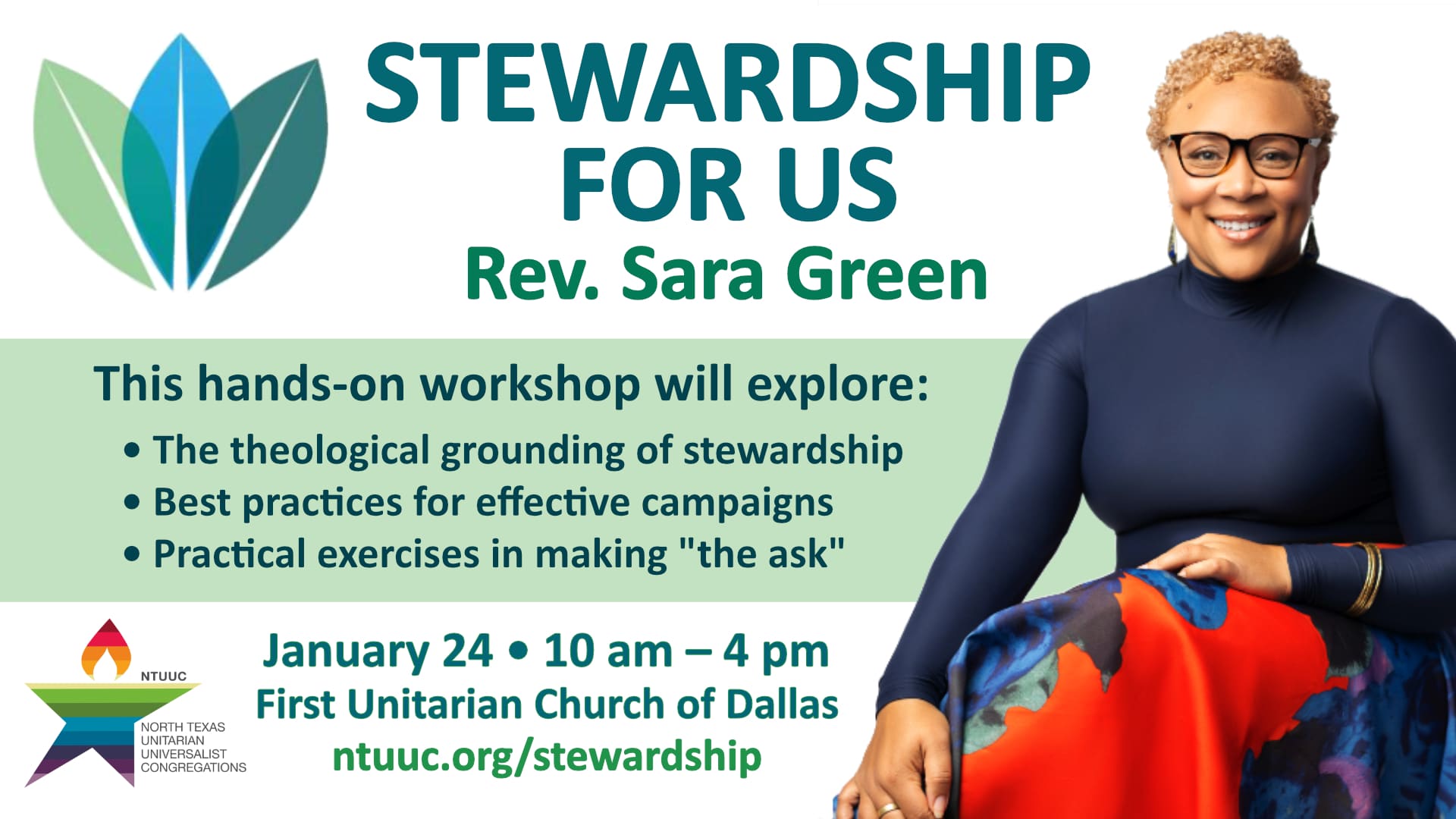 Stewardship For Us Worshop Poster